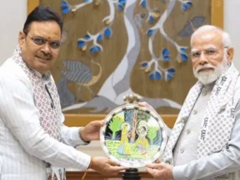 CM Bhajanlal Sharma meeting PM Modi