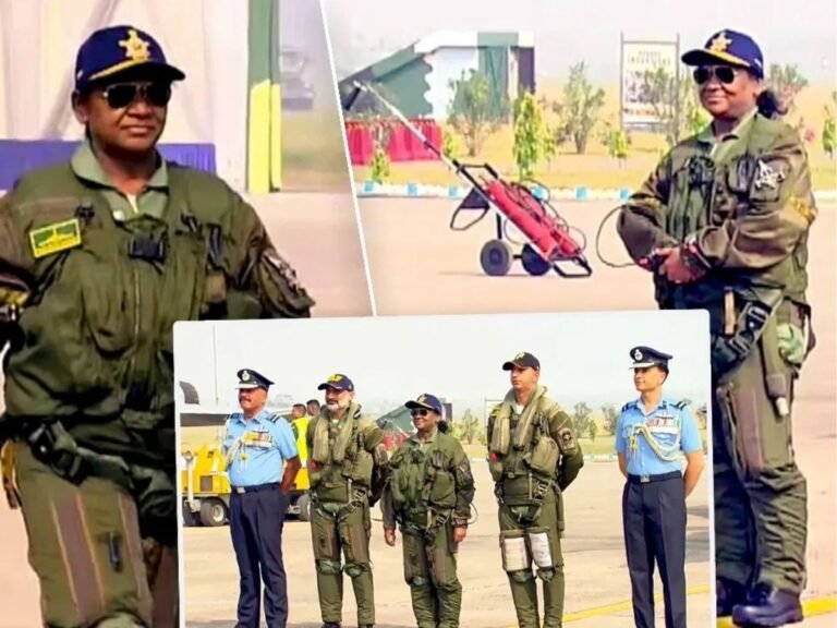 President Murmu Rafale flight