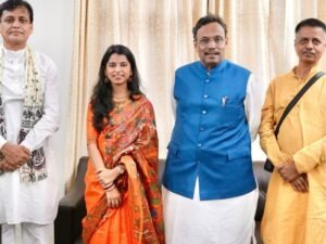 नित्यानंद राय और विनोद तावड़े से मुलाकात