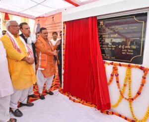 नदबई में नए जिला चिकित्सालय भवन का शिलान्यास