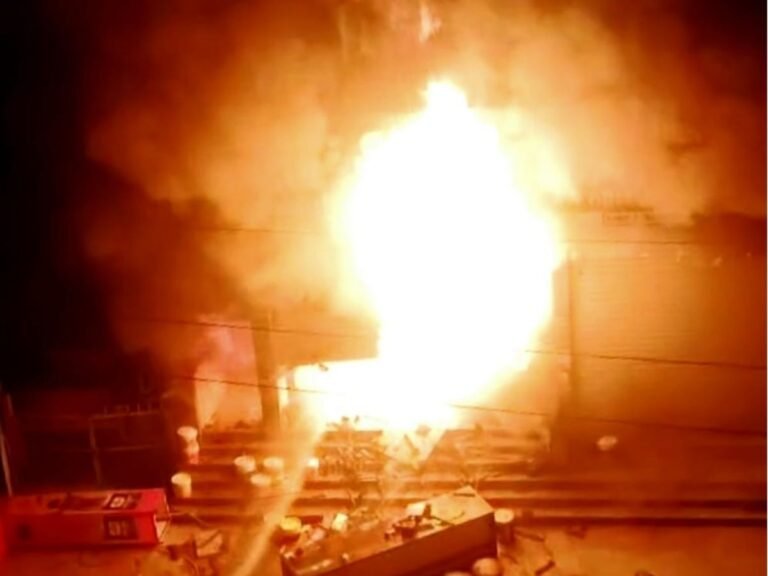 Jodhpur warehouse fire