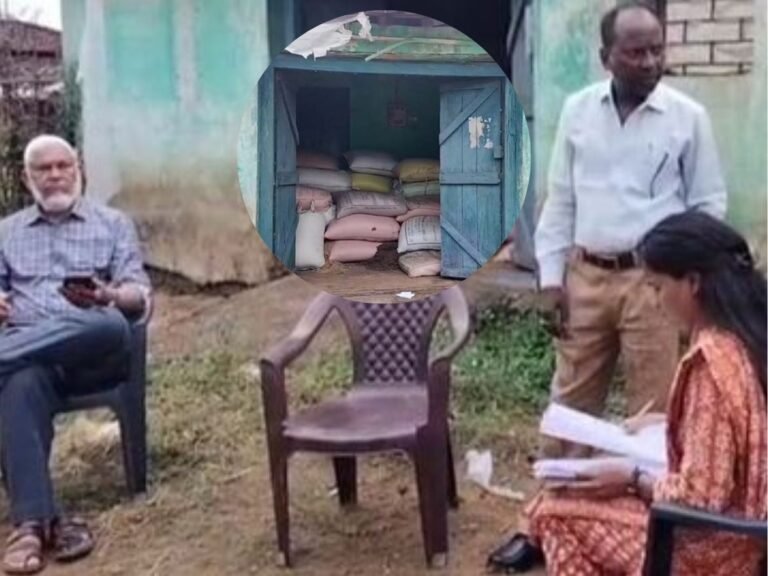 Raigarh illegal rice seizure 1200 bags