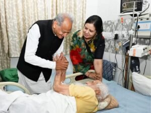 गिर्राज प्रसाद तिवारी और अशोक गहलोत