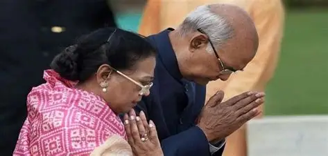  Ramnath Kovind Visits Kaichi Dham, Nainital Under Tight Security  Ramnath Kovind Visits Kaichi Dham, Nainital Under Tight Security 