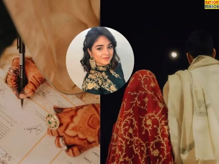 Zaira Wasim Nikah