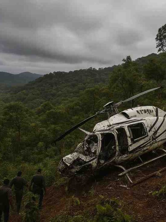“जब आसमान बना हादसे का गवाह! भारत के सबसे चर्चित हेलीकॉप्टर क्रैश”