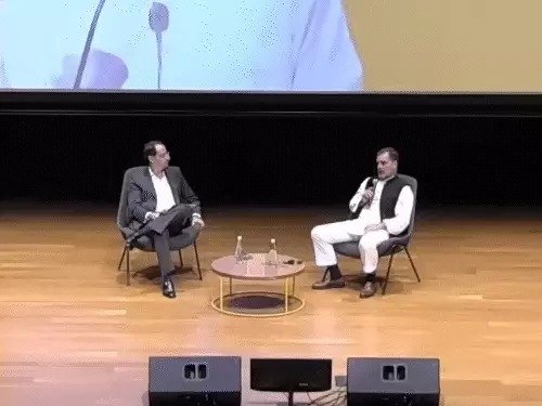 rahul gandhi columbia speech india democracy crisis