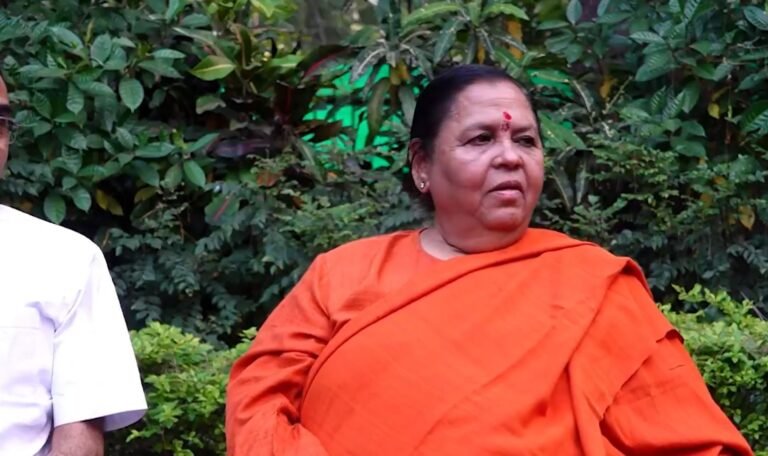 उमा भारती का बड़ा फैसला: “राजनीति में हाशिए पर नहीं हूं,” किया स्पष्ट
