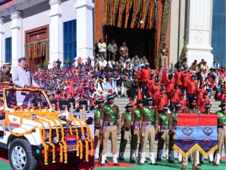 Chief Minister Pushkar Singh Dhami Bhradisan visit