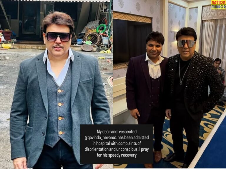 Actor Govinda Hospitalized