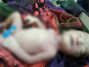 सुबह मिला मासूम का शव