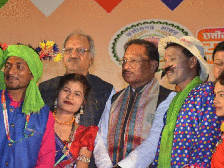 Chhattisgarh's cultural splendor was seen in Bharat Mandapam.