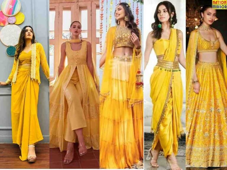 Dresses For Haldi Function
