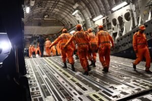 NDRF की टीम रवाना