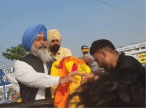 AAP के उम्मीदवार हरमीत संधू