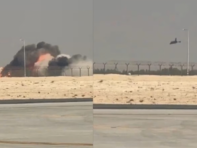 Dubai Air Show Tejas Crash