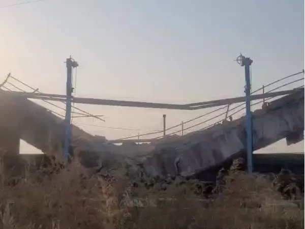 Kerwa Dam bridge slab collapse Bhopal