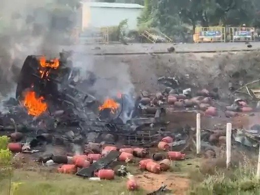 tamilnadu-lpg-cylinder-truck-fire-ariyalur-explosion-news