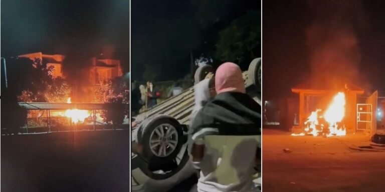 Arson and vandalism at VIT Sehore Hostel