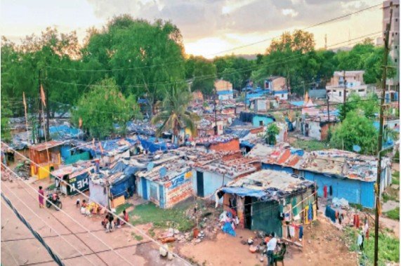 MP Latest News: mp-slum-survey-government-land