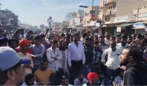 थाने का घेराव