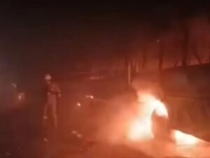 7 buses and 3 cars collide