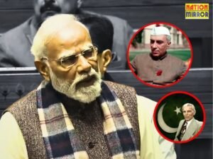 मोदी ने नेहरू और जिन्ना पर लगाए आरोप