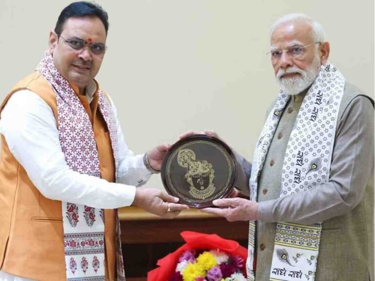 Rajasthan CM Met PM Modi in delhi these issues were discussed