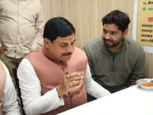 CM Dr. Mohan reached Indore