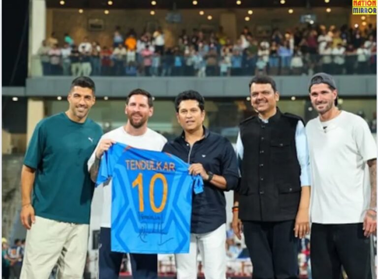 महाराष्ट्र सीएम ने मेसी के साथ 'प्रोजेक्ट महादेवा' का किया अनावरण, वहीं सचिन ने Messi को दिया खास गिफ्ट!