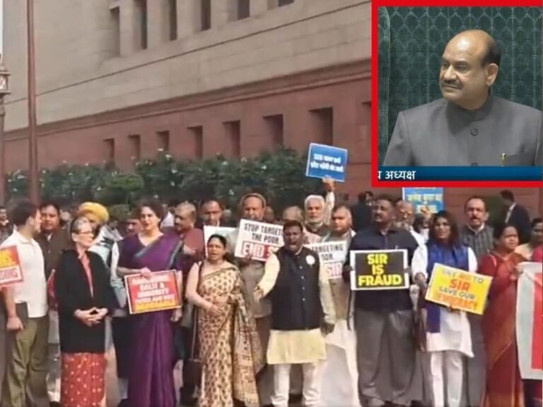 Chaos in Parliament Over SIR