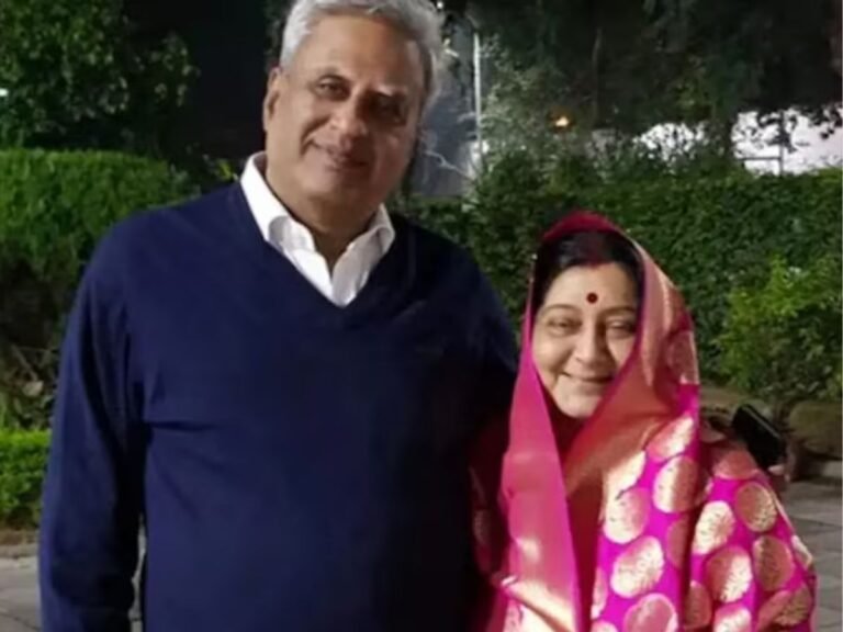 Sushma Swaraj husband passes away