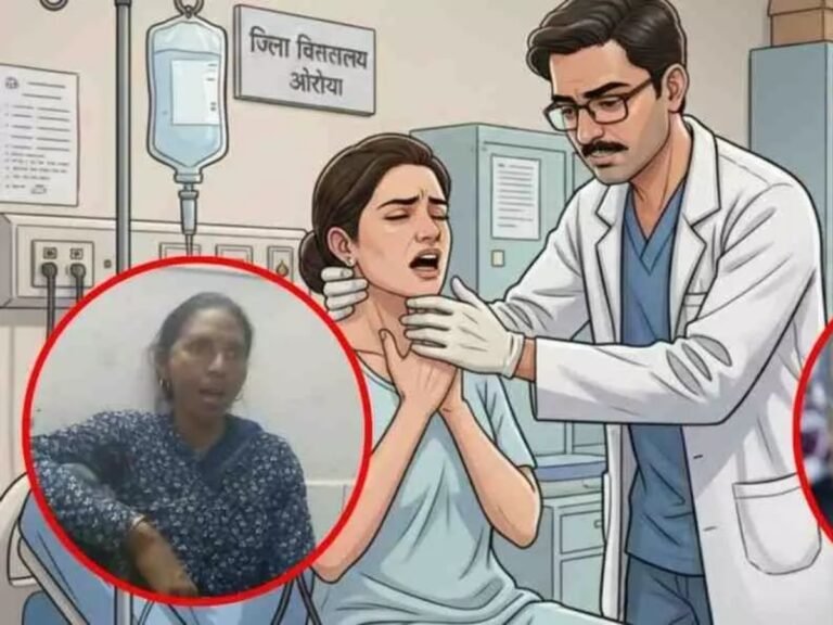 Woman Jaw Dislocated Eating Golgappa