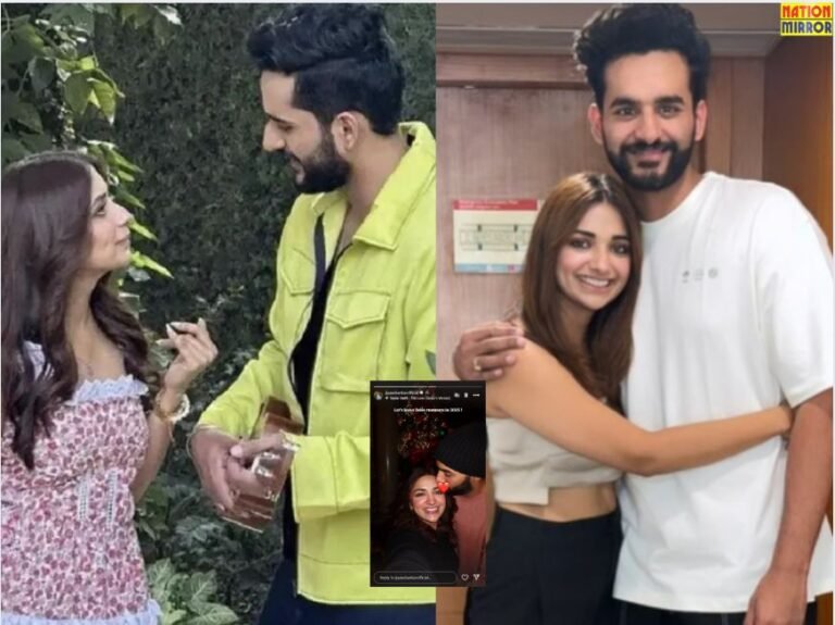 Jiya Romatic Picture with Mystery Boy