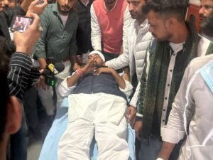 कांग्रेस विधायक अभिमन्यु पूनिया हुए घायल