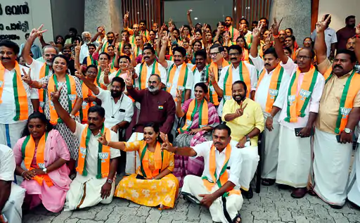 NDA Big Win in Thiruvananthapuram Shashi Tharoor Seat