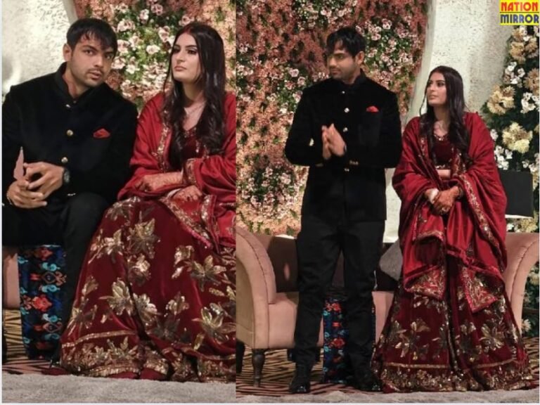 Neeraj 3rd Wedding Reception: ओलंपिक प्लेयर नीरज और हिमानी की तीसरी वेडिंग रिसेप्शन पार्टी!