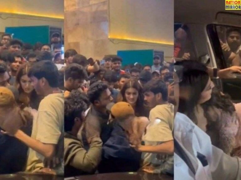 इवेंट के दौरान Nidhhi Agerwal के साथ फैंस की बदसलूकी