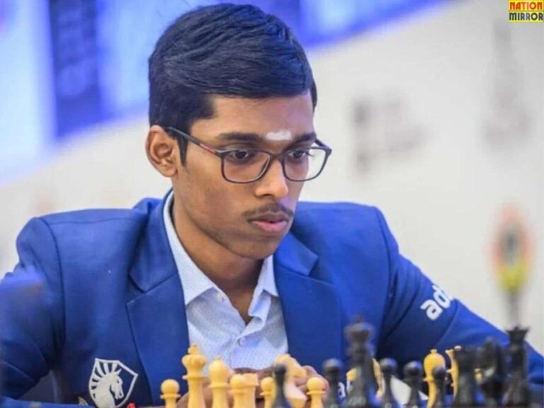 प्रज्ञानंद FIDE सर्किट 2025 जीतते हुए भारतीय शतरंज खिलाड़ी