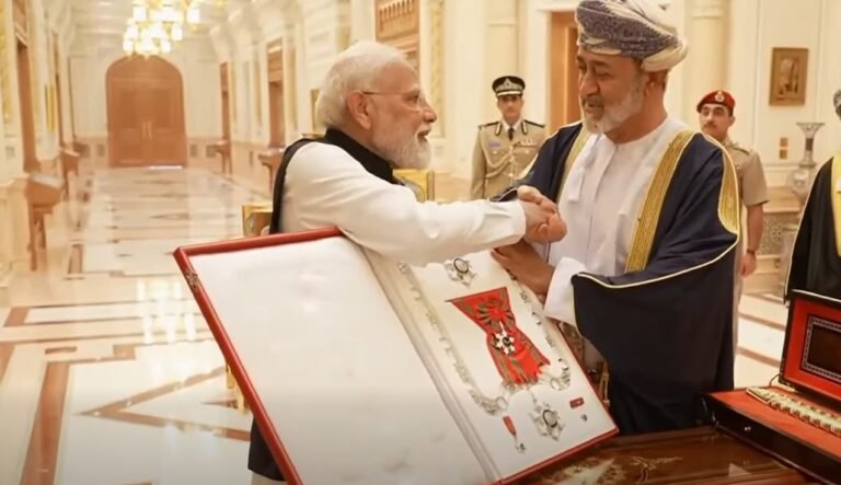 PM modi को ओमान का सर्वोच्च सम्मान: ट्रेड एग्रीमेंट से भारत-ओमान रिश्तों को नई रफ्तार