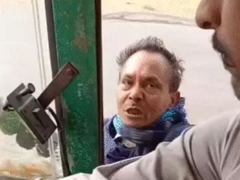 The broker was hung at the gate for 5 kilometers