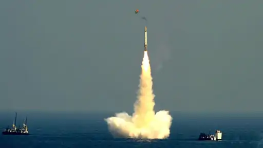 India Successfully Tests K-4 Missile From Submarine भारत की समुद्री ताकत INS अरिघाट से K-4 बैलिस्टिक मिसाइल का सफल परीक्षण