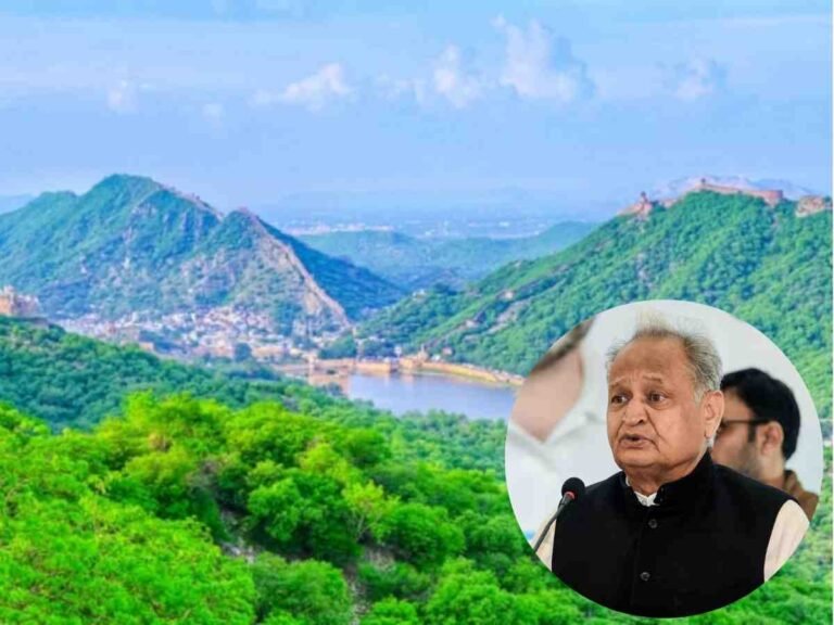 राजस्थान में गहलोत Save Aravalli अभियान का बने हिस्सा