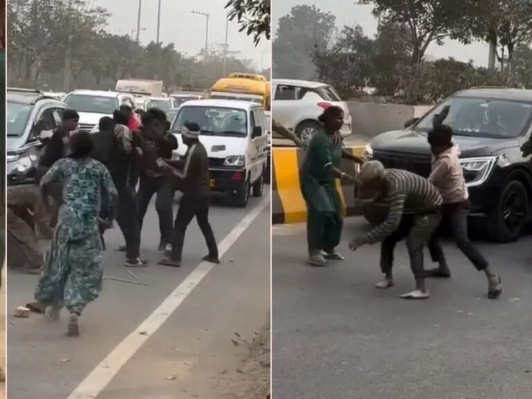 Noida street fight
