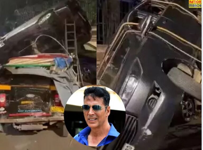 Akshay Kumar Car Accident अक्षय की कार ने ऑटो को मारी टक्कर!