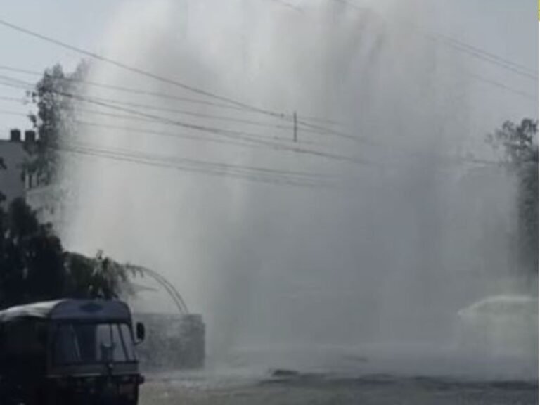 Bhopal Narmada Pipeline Burst