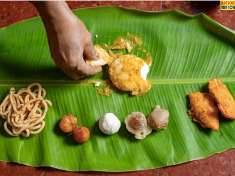 केले के पत्ते में खाना खाने के फायदे खाना खाने से मिलेगी कई रोगो से मुक्ति!