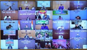 बैठक में VC के माध्यम से राजस्थान के सभी कलेक्टर जुड़े