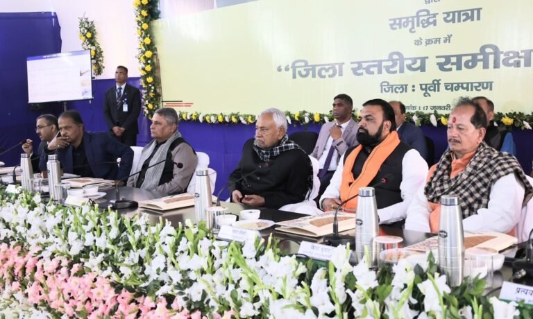 Nitish Kumar Motihari Visit