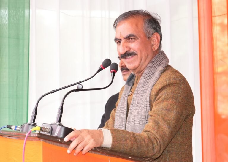 CM Sukhu Sulah Development